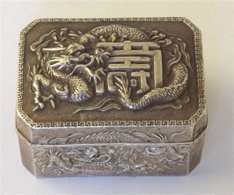 Metal Dragon Trinket Box 